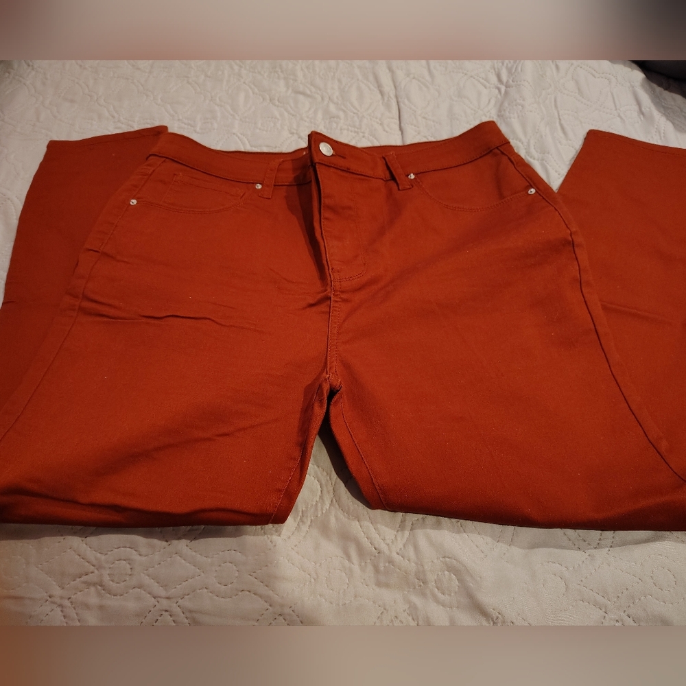 Zenana Rust Color Jean Pant size 1X
